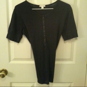 Gap Black Henley❤Now $8.00❤